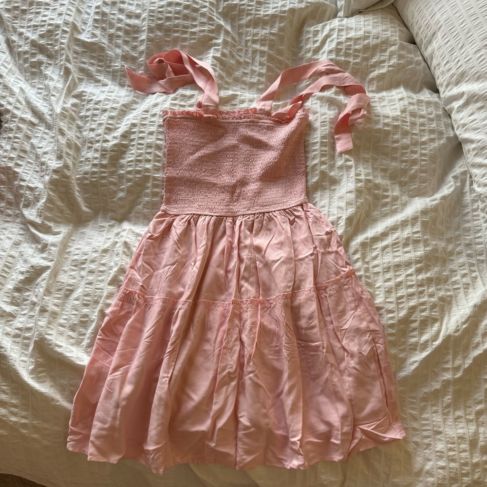 Women’s Pink Flowy Dress